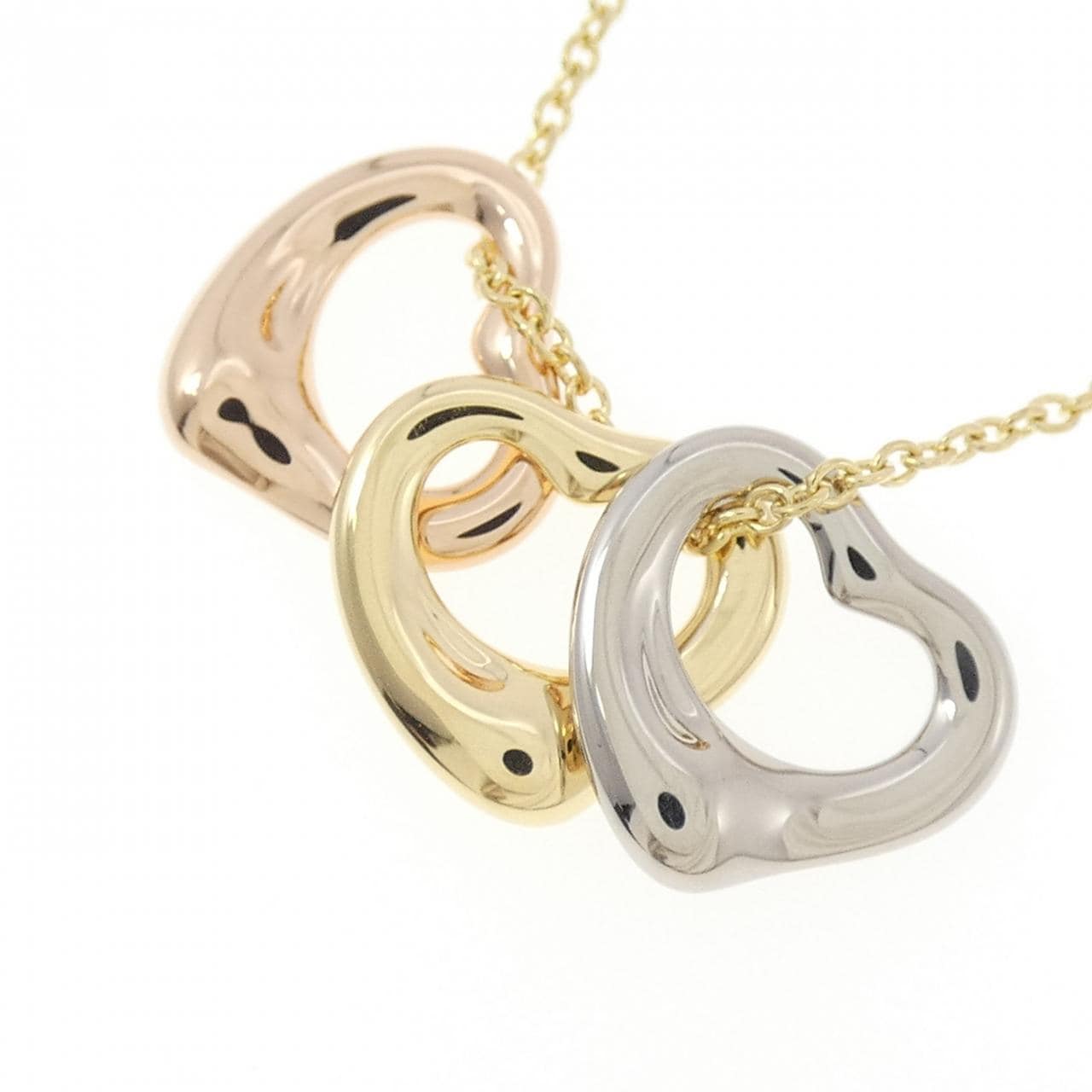 ティファニー オープンハート ネックレス