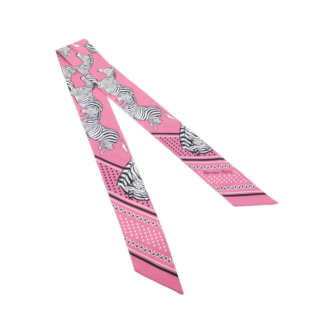 エルメス LES ZEBRES ツイリー 063265S スカーフ