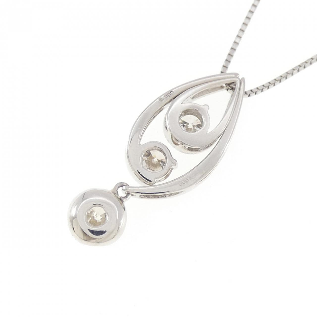 PT900/PT850 2WAY ダイヤモンド ネックレス 1.00CT