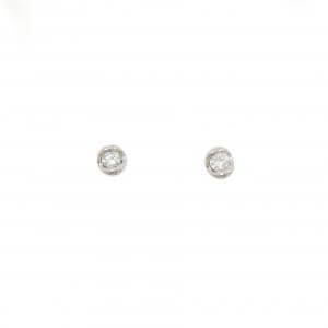 PT900 ダイヤモンド ピアス