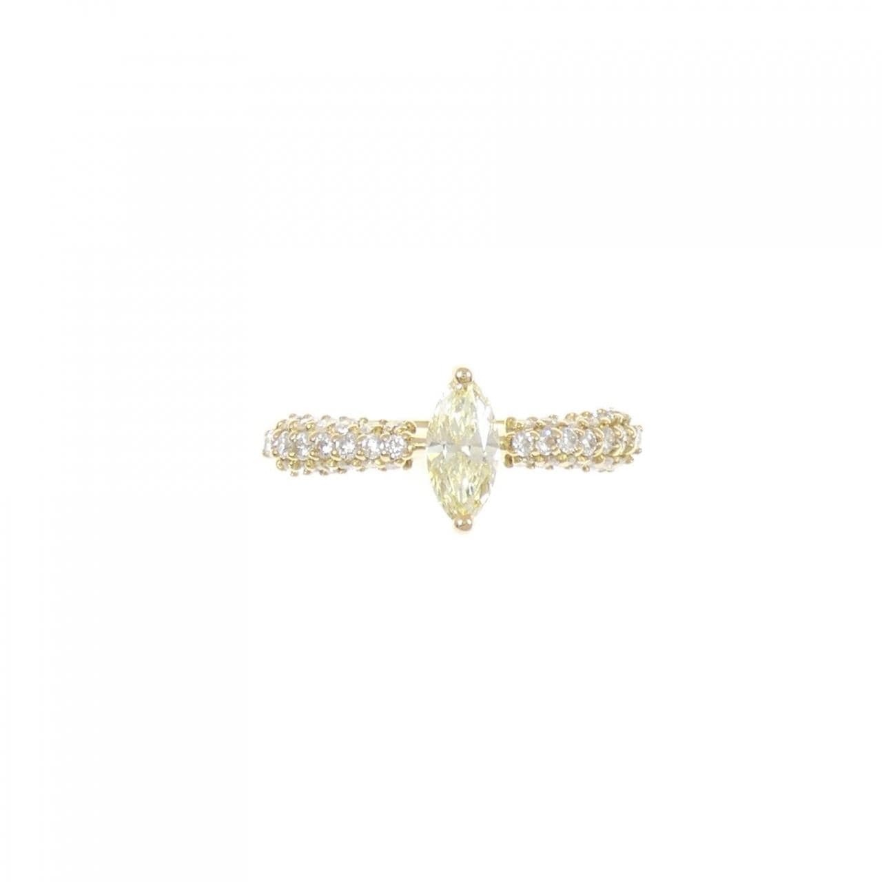 K18YG ダイヤモンド リング 0.33CT