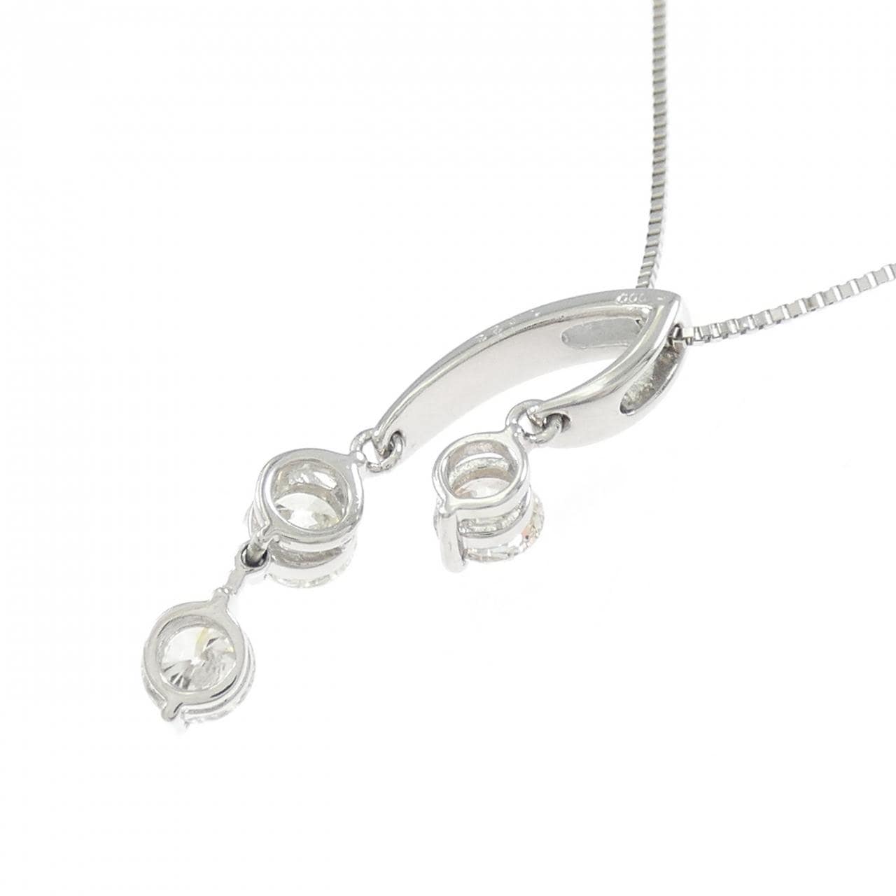 PT900/PT850 ダイヤモンド ネックレス 1.023CT