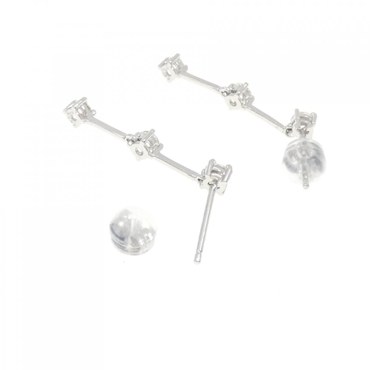 PT ダイヤモンド ピアス 0.60CT