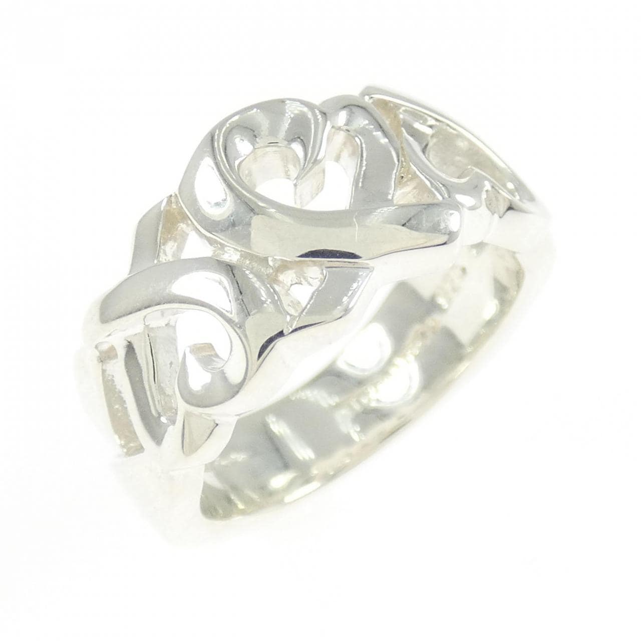 ティファニー トリプルラビングハート リング