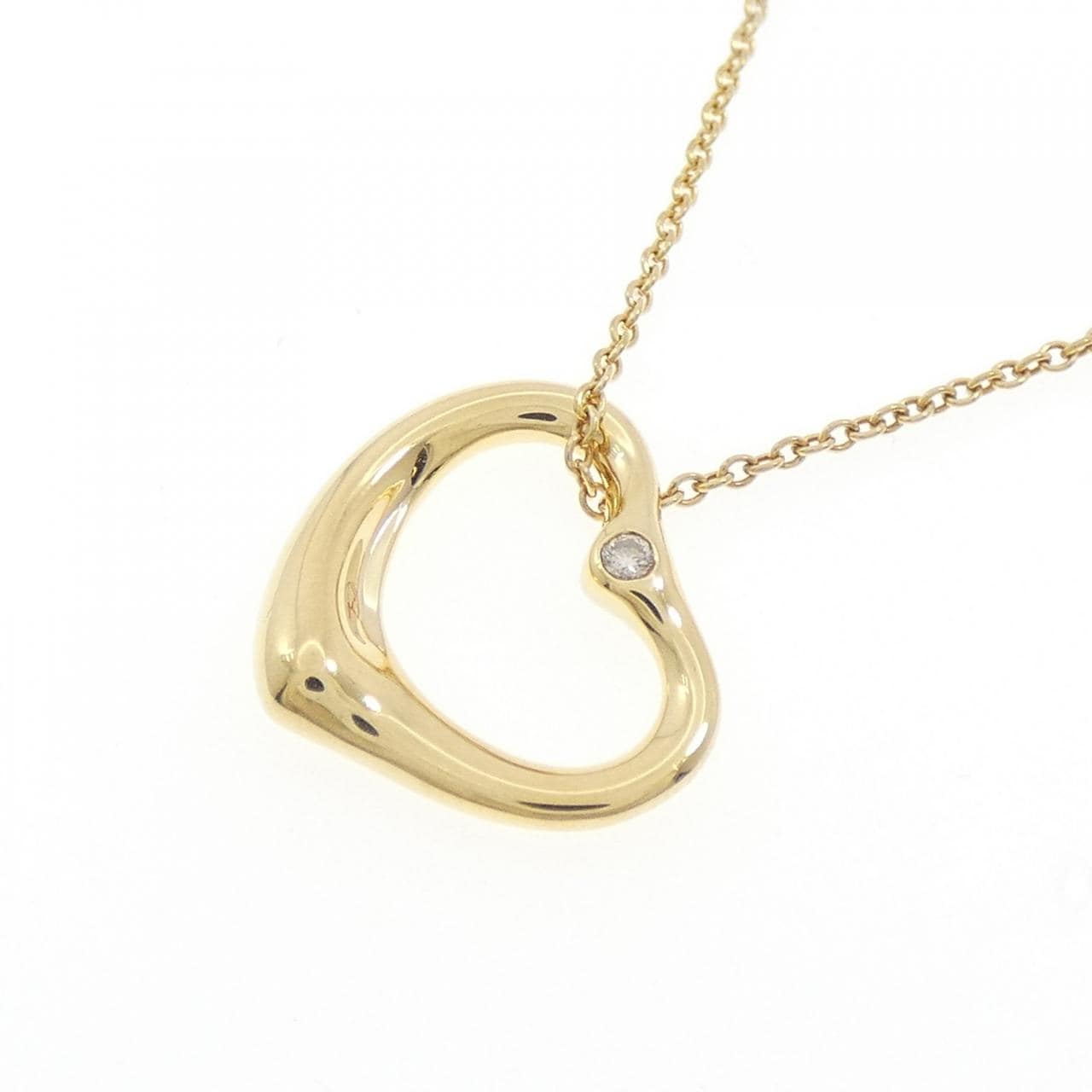 ティファニー オープンハート ネックレス