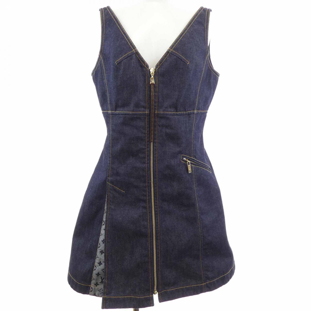 ルイヴィトン LOUIS VUITTON デニム ミニドレス FTDS50EFY ワンピース