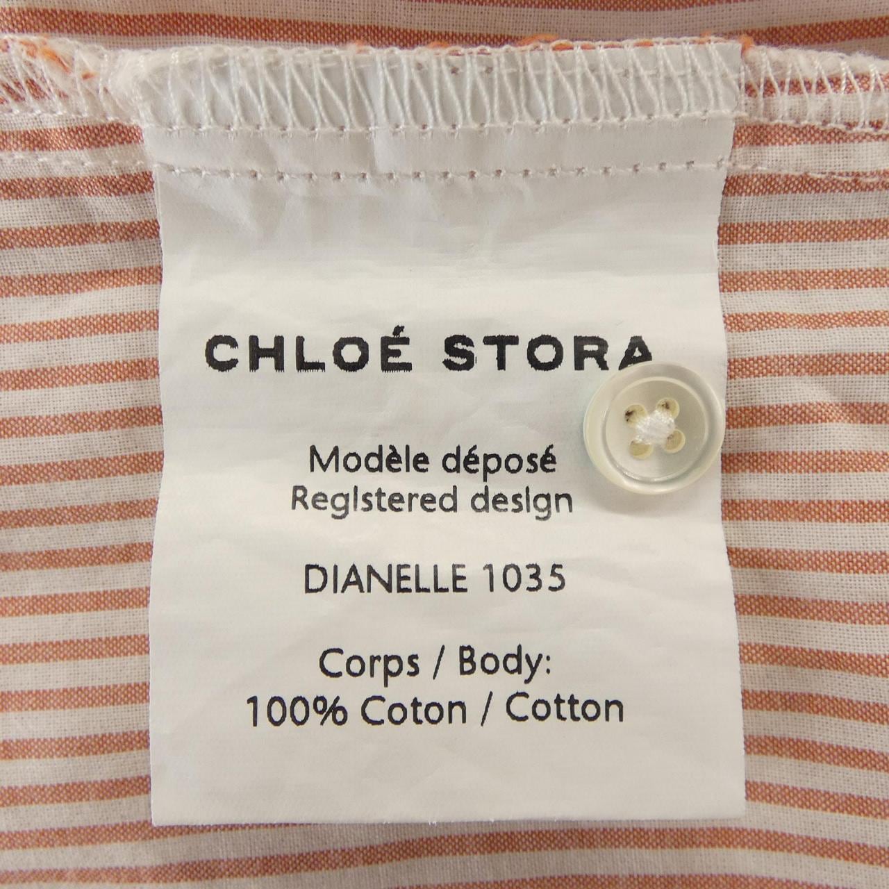 chloe stora シャツ