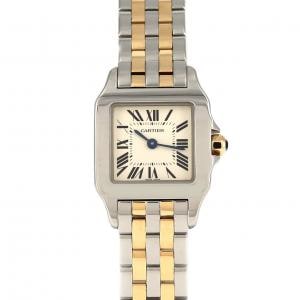カルティエ サントスドゥモワゼルSM コンビ W25066Z6 SSxYG クォーツ