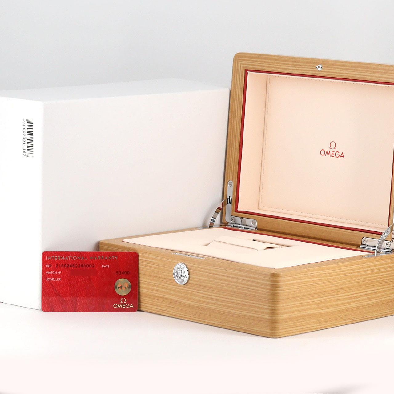 オメガ シーマスタープラネットオーシャンディープブラックGMT 215.92.46.22.01.002 セラミック 自動巻