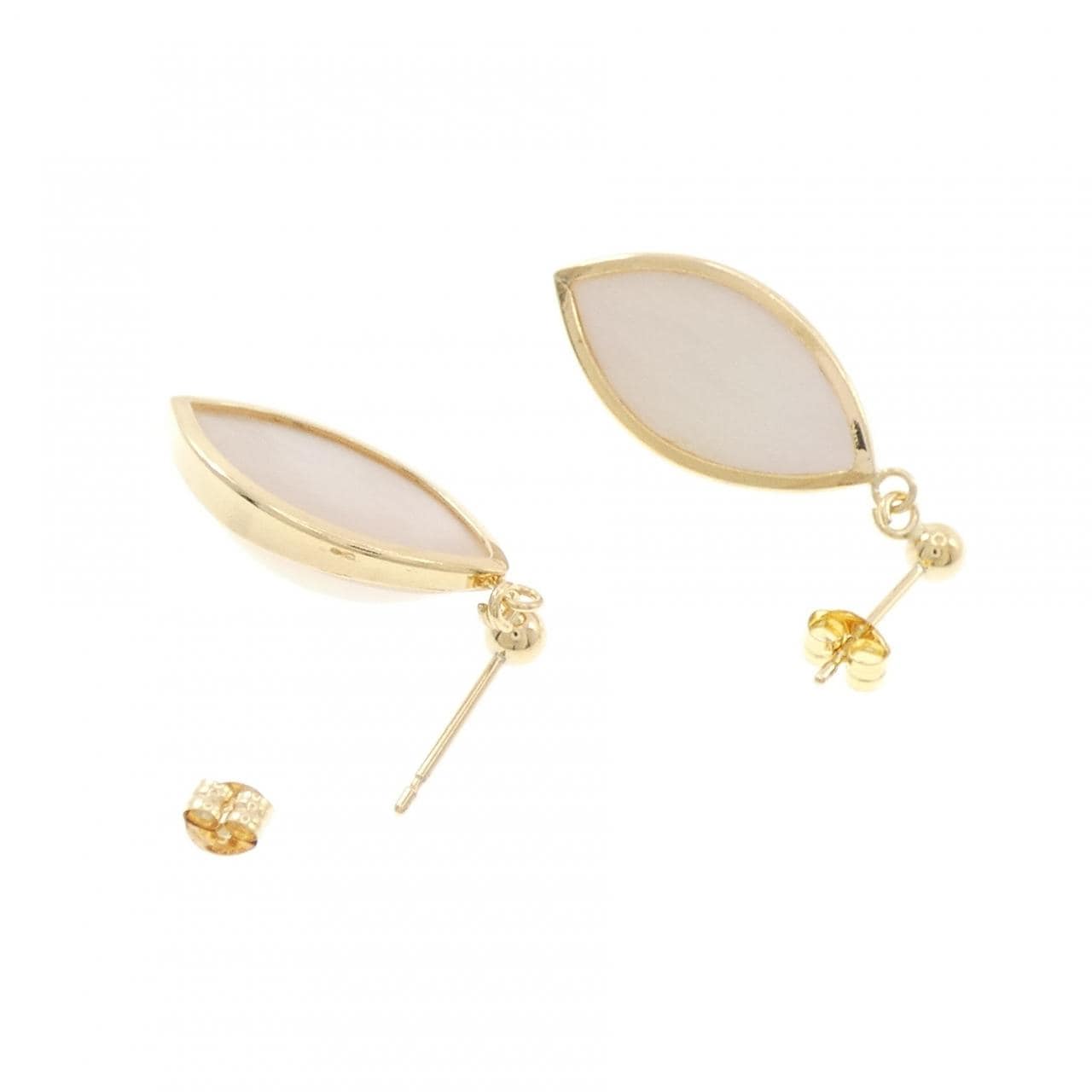 K18YG マベパール ピアス