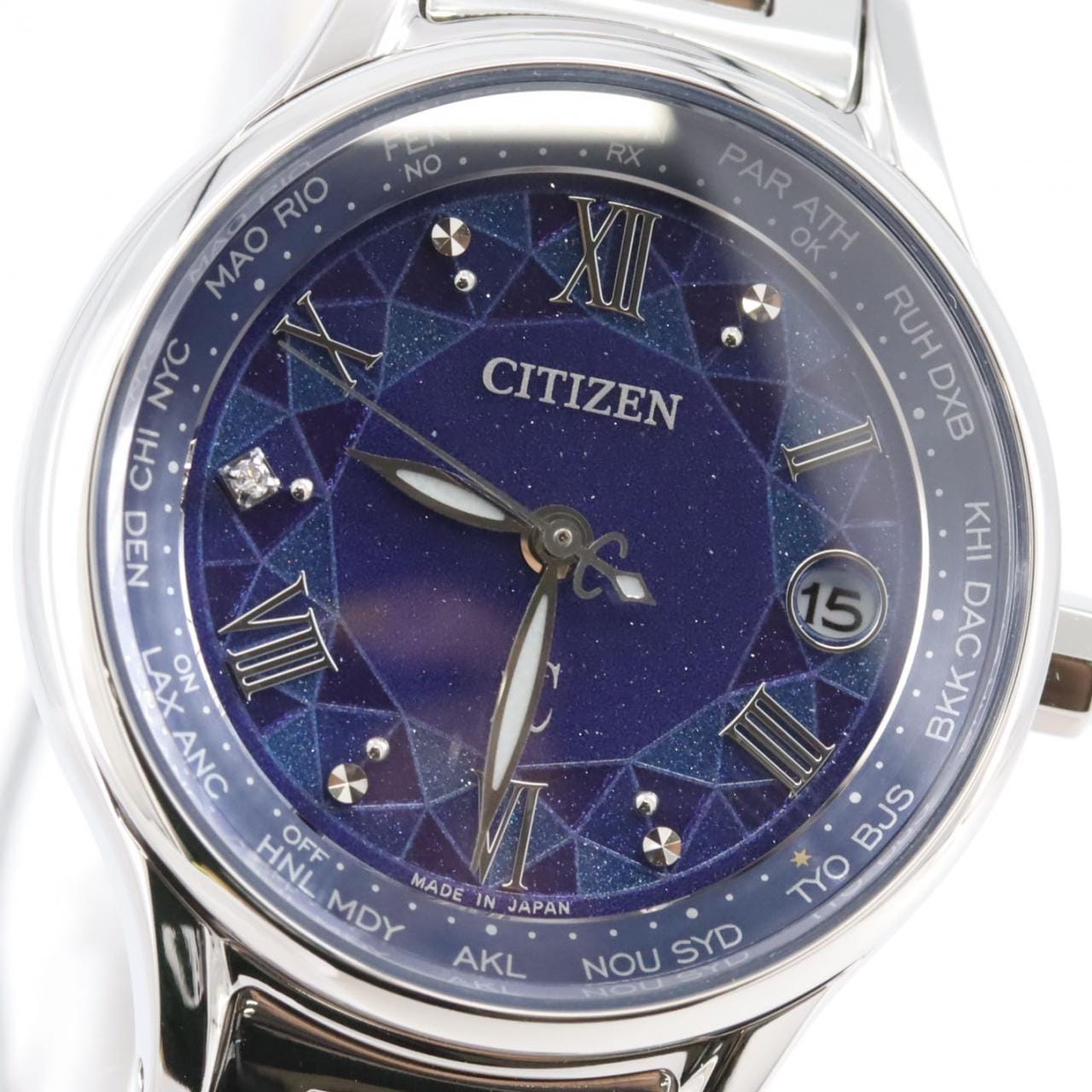 【新品】シチズン クロスシー 電波時計 H246-A1CDJ08/EC1160-71L TI ソーラークォーツ