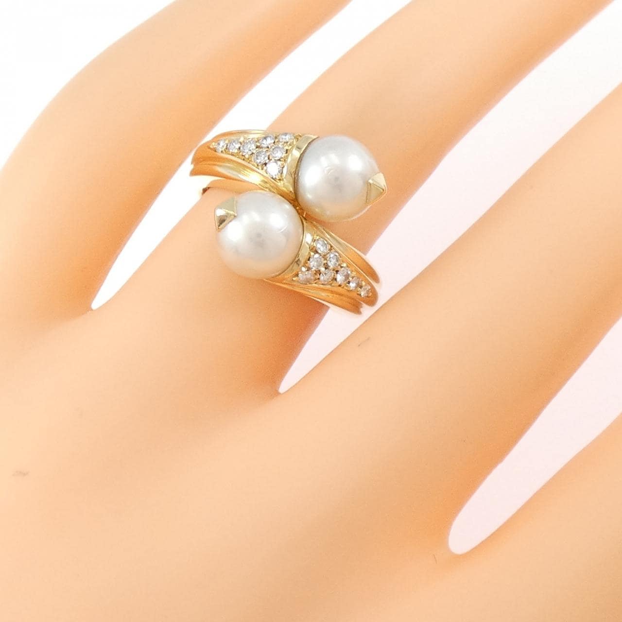 ブルガリ アコヤパール リング