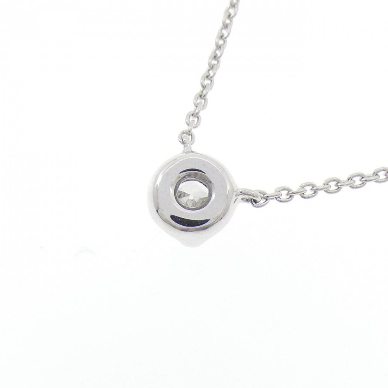 K18WG ダイヤモンド ネックレス 0.23CT