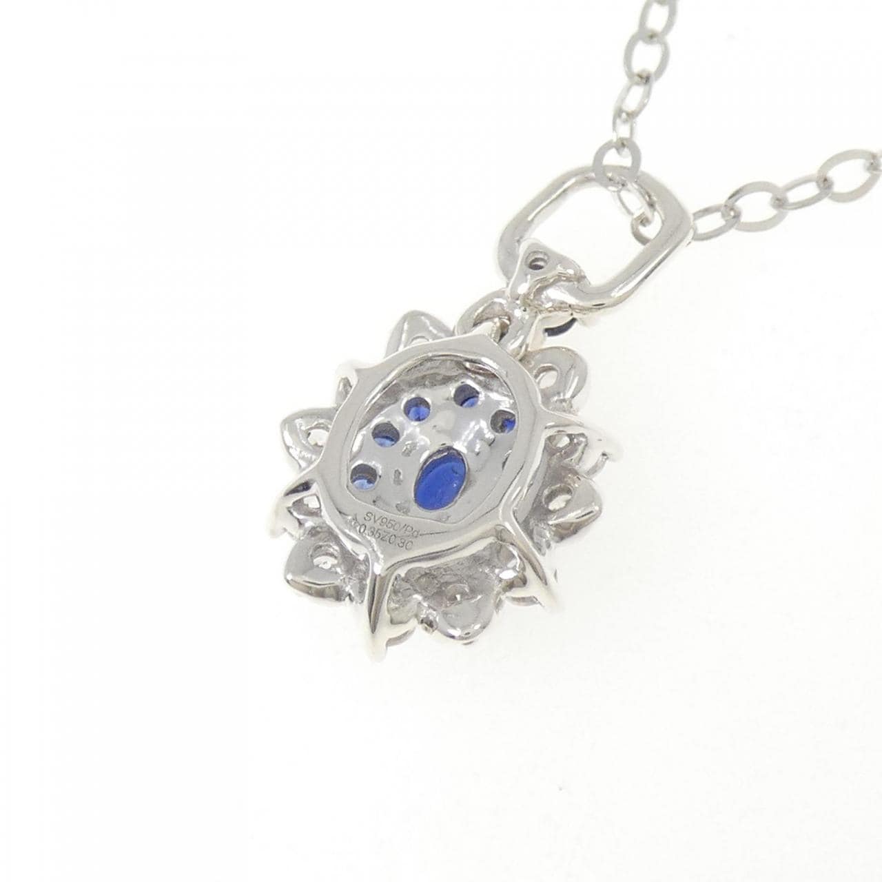 ジーエスティービー サファイヤ ネックレス 0.35CT