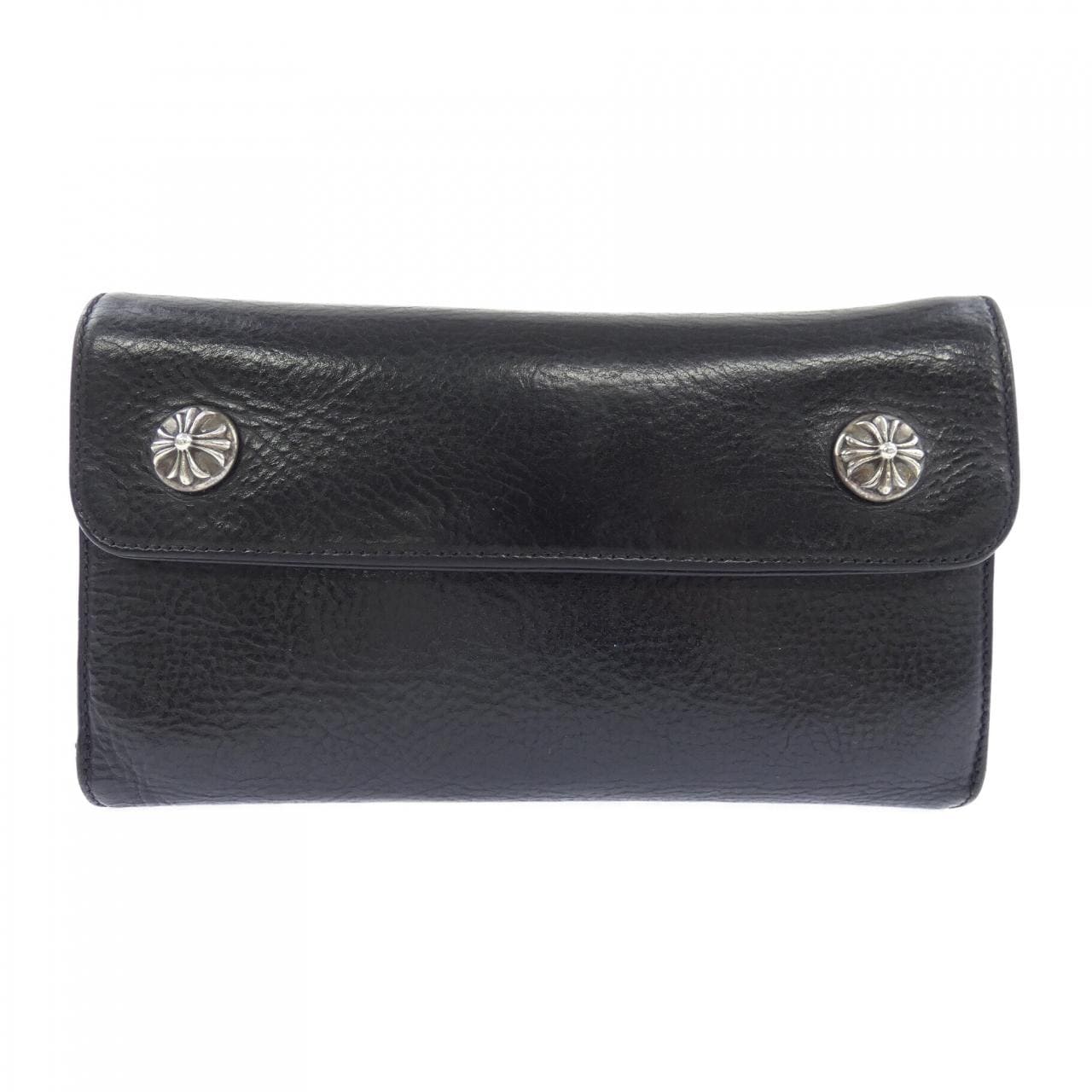 クロムハーツ CHROME HEARTS WAVE CROSS BTN　ウェーブ クロスボタン 2246 304 0501 0900 WALLET