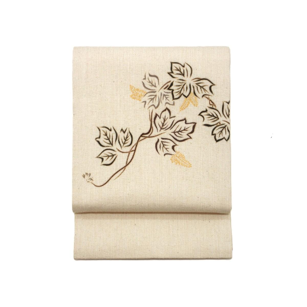 【未使用品】名古屋帯　紬織　開き名古屋