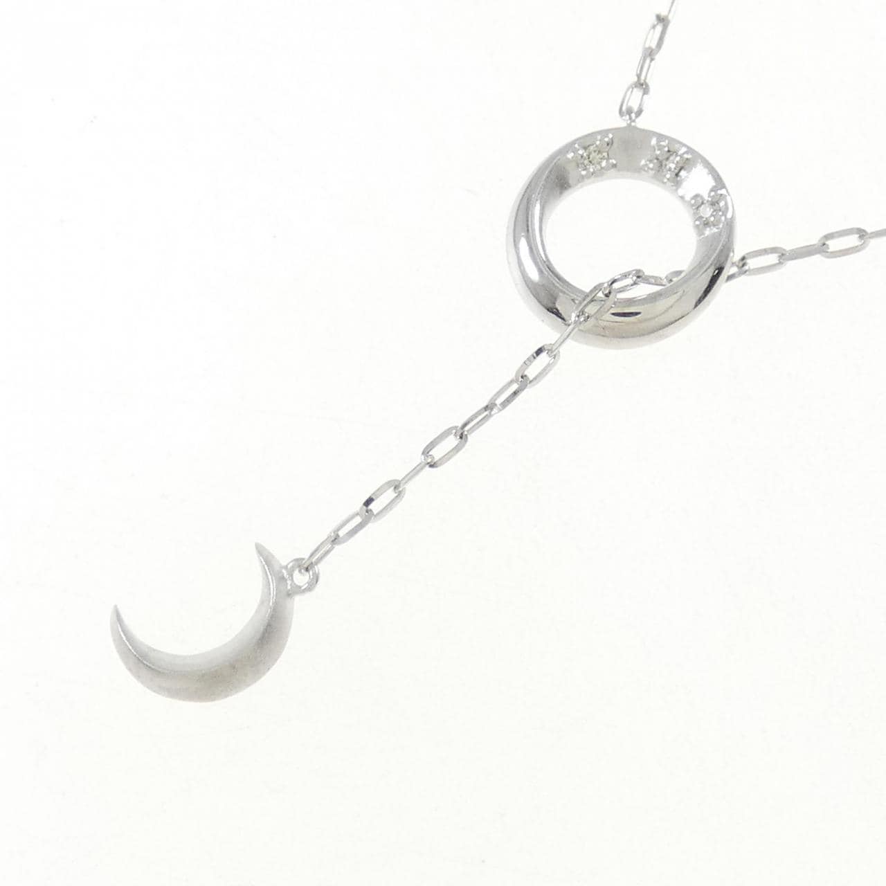 Sirena Azzurro鑽石項鍊 0.03CT