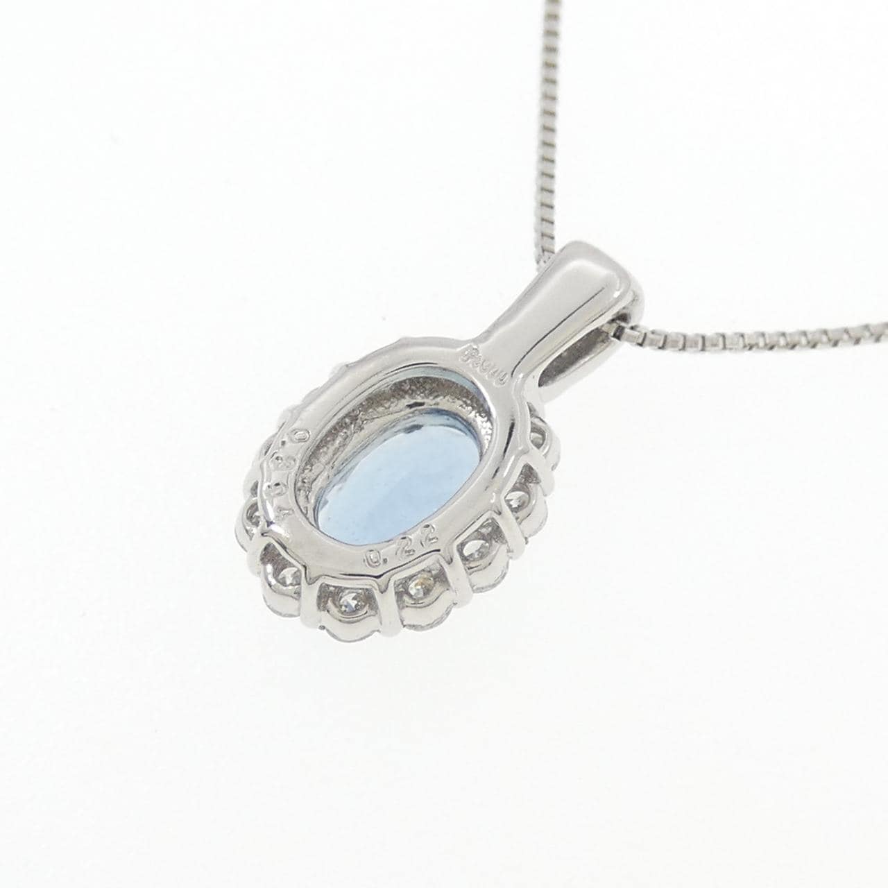 PT900/PT850 アクアマリン ネックレス 0.394CT
