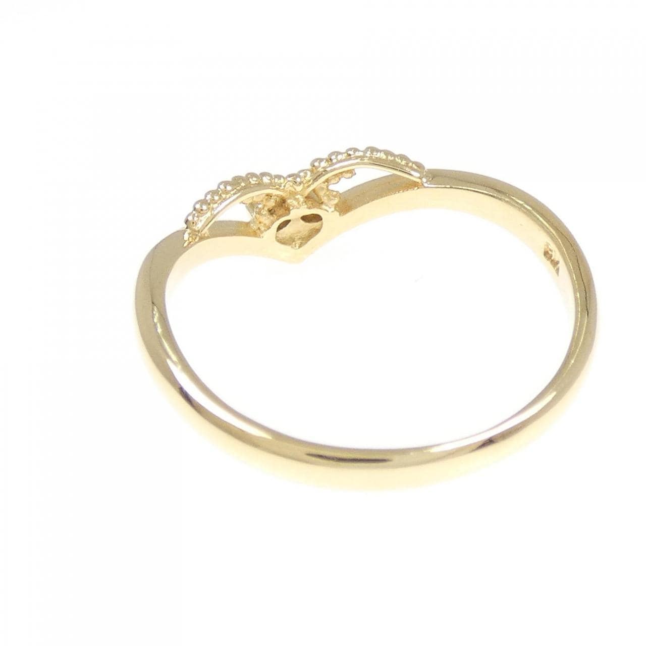 K18YG ダイヤモンド リング 0.012CT