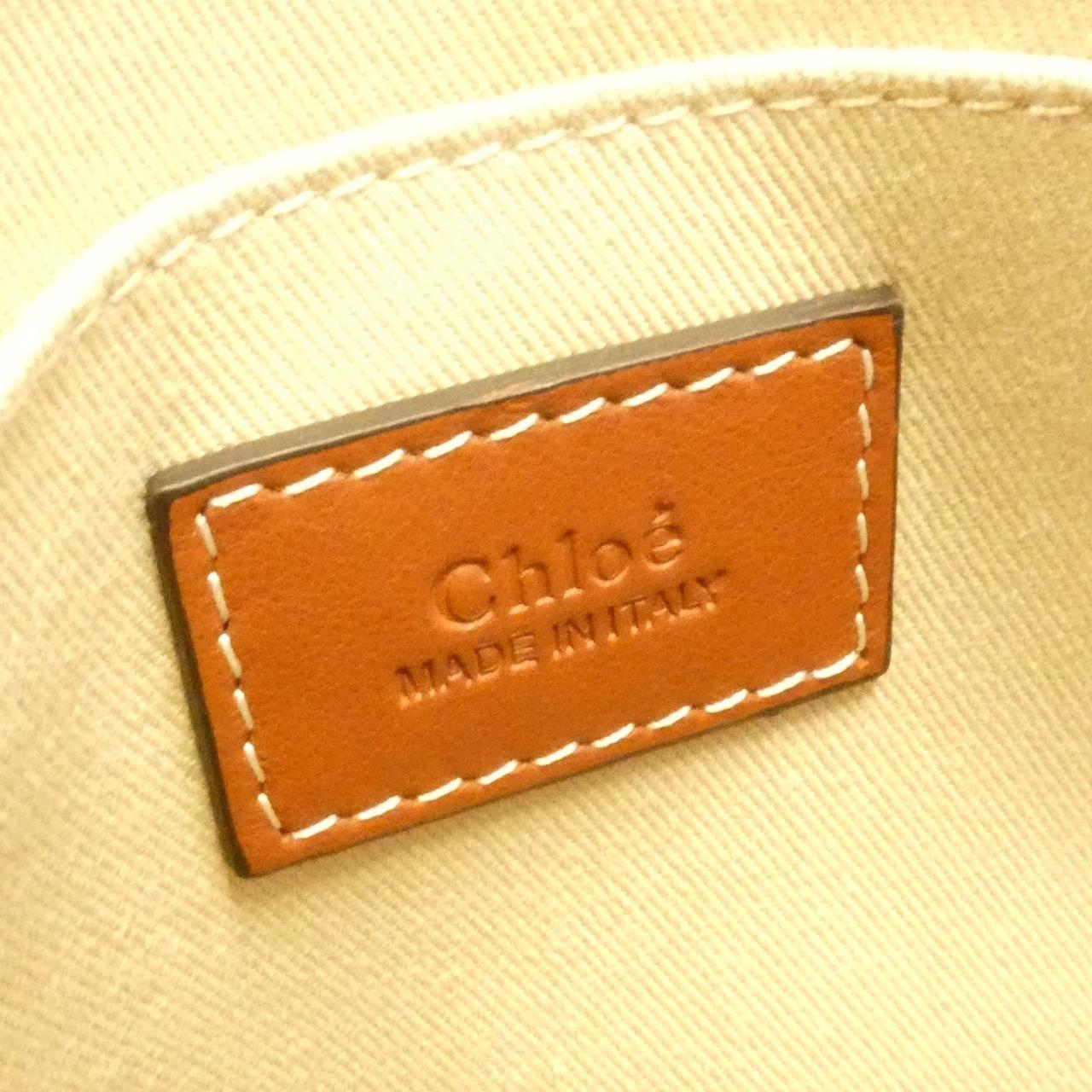 クロエ ウッディ スモール トート CHC21US385 E66 バッグ