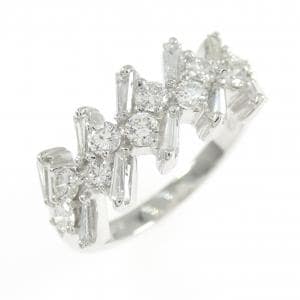 750WG ダイヤモンド リング