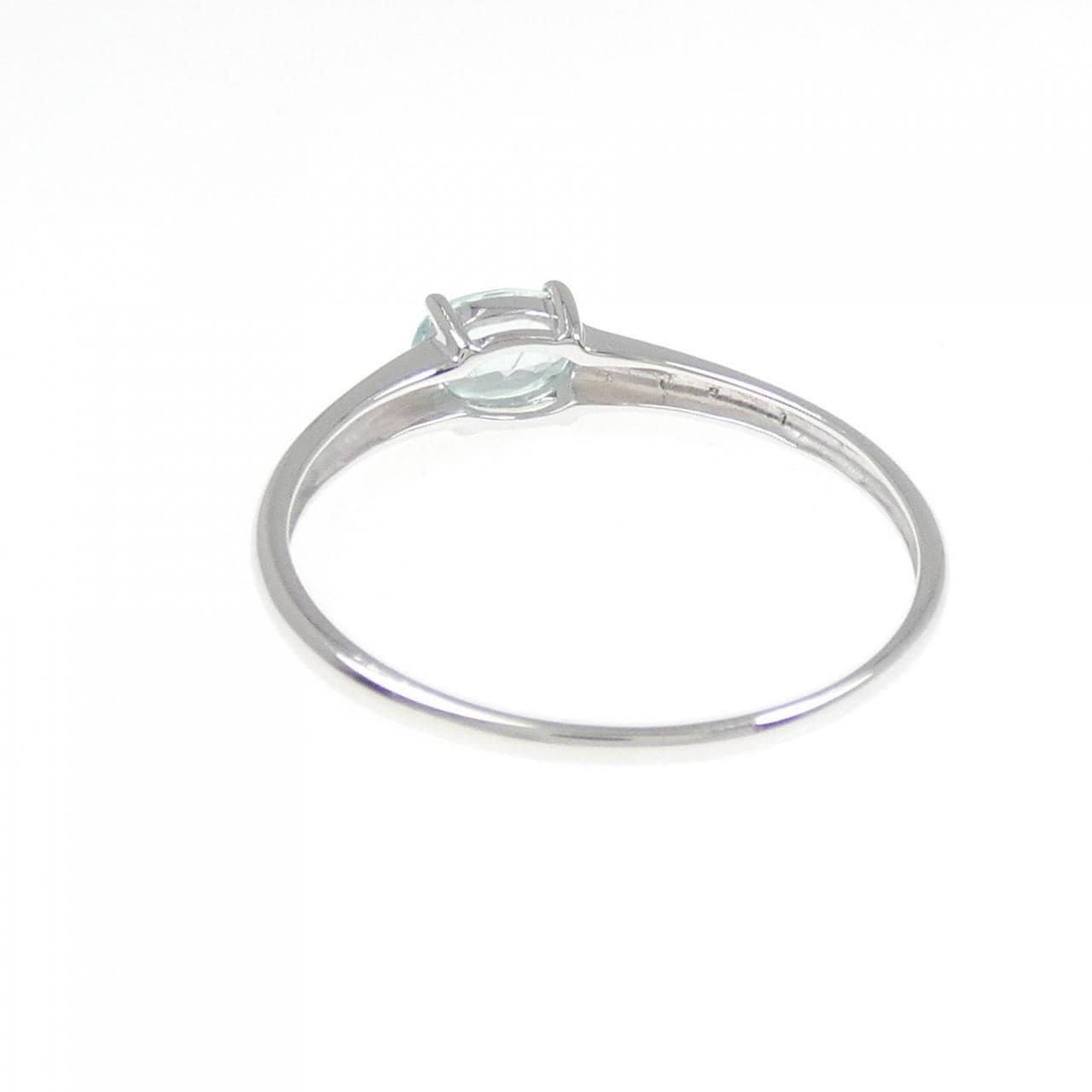 K18WG トルマリン リング 0.40CT