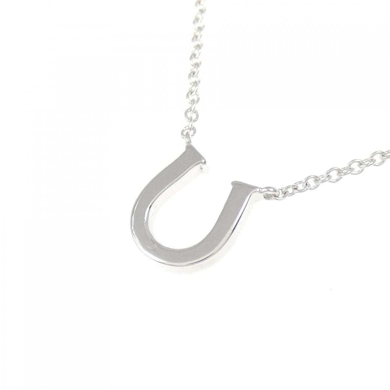 ティファニー メトロ ホースシュー ネックレス