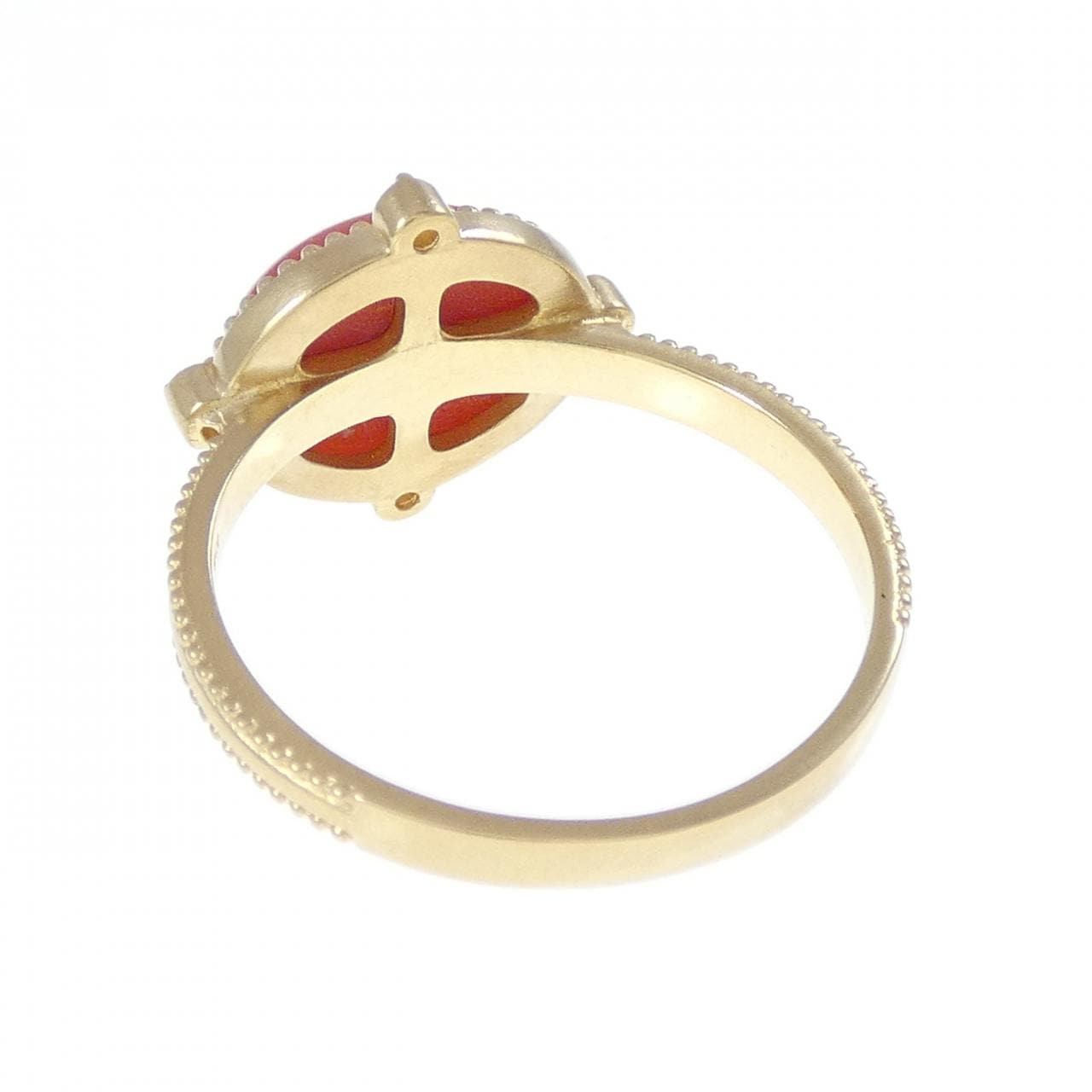 K18YG サンゴ リング