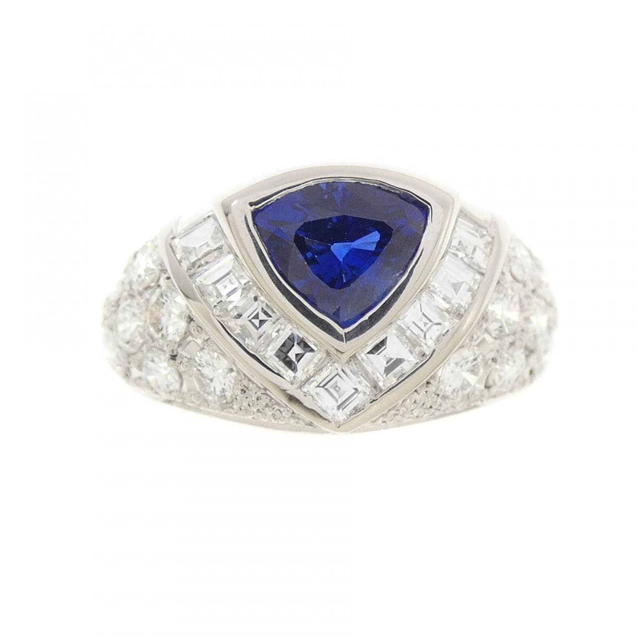 PT900 サファイヤ リング 1.05CT