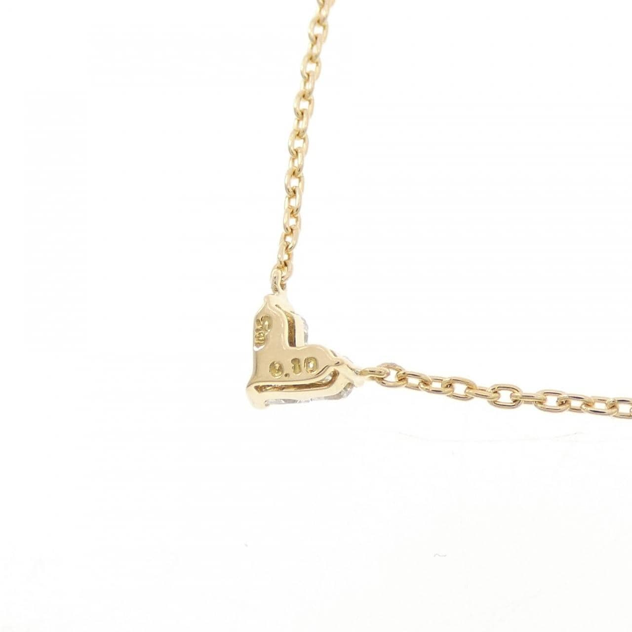 スタージュエリー ミステリアスハート ネックレス 0.10CT