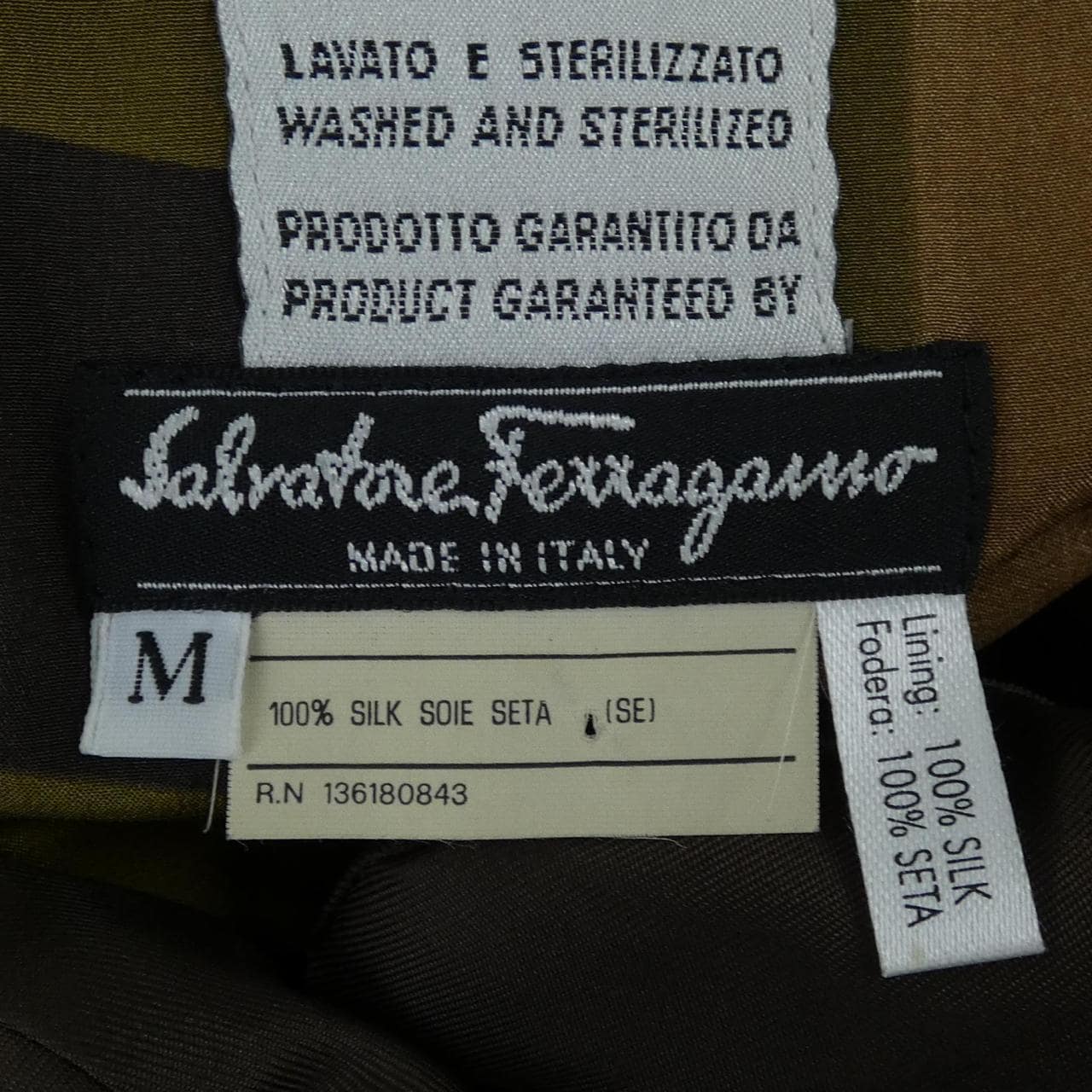 【ヴィンテージ】サルヴァトーレフェラガモ SALVATORE FERRAGAMO コート