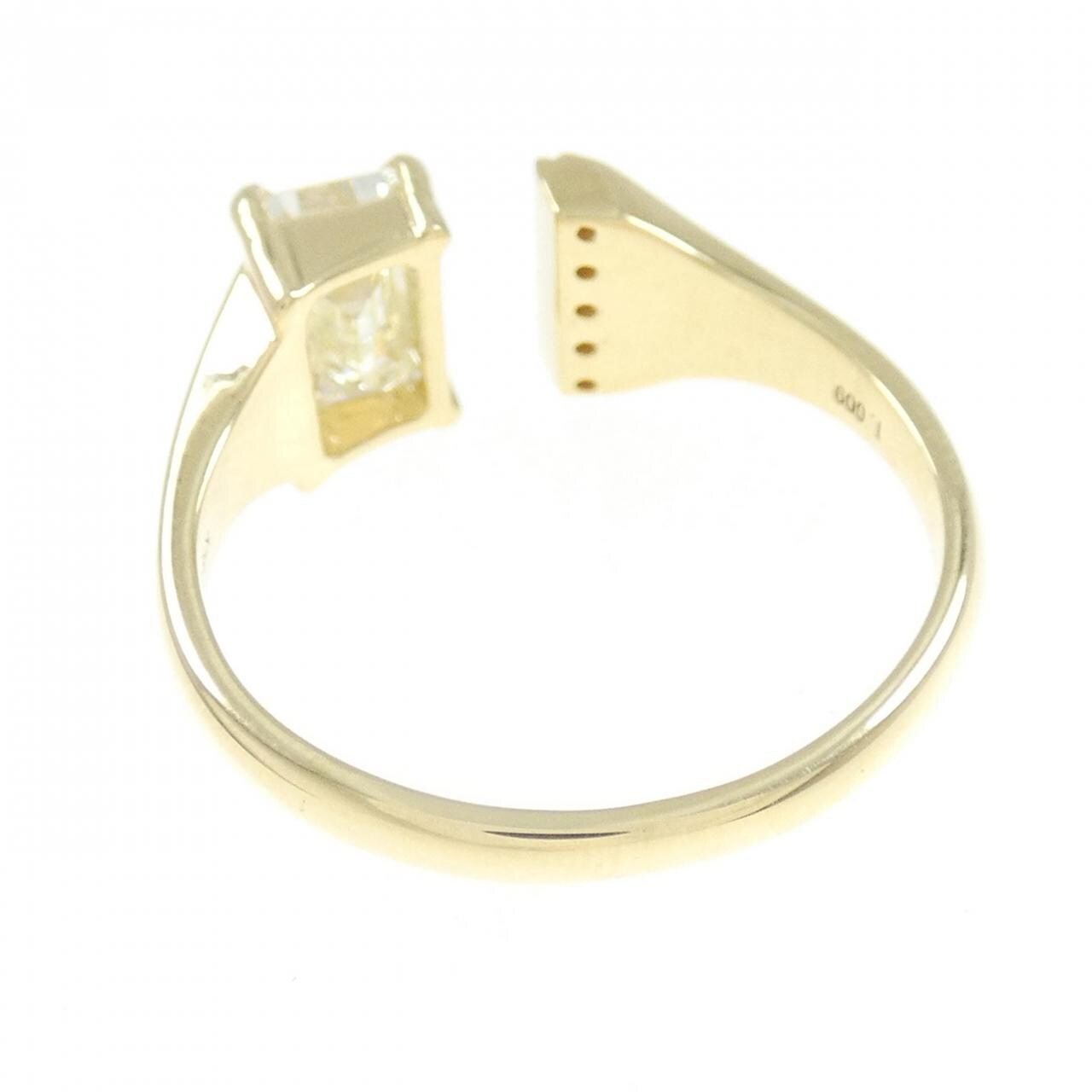【新品】K18YG ダイヤモンド リング 1.009CT
