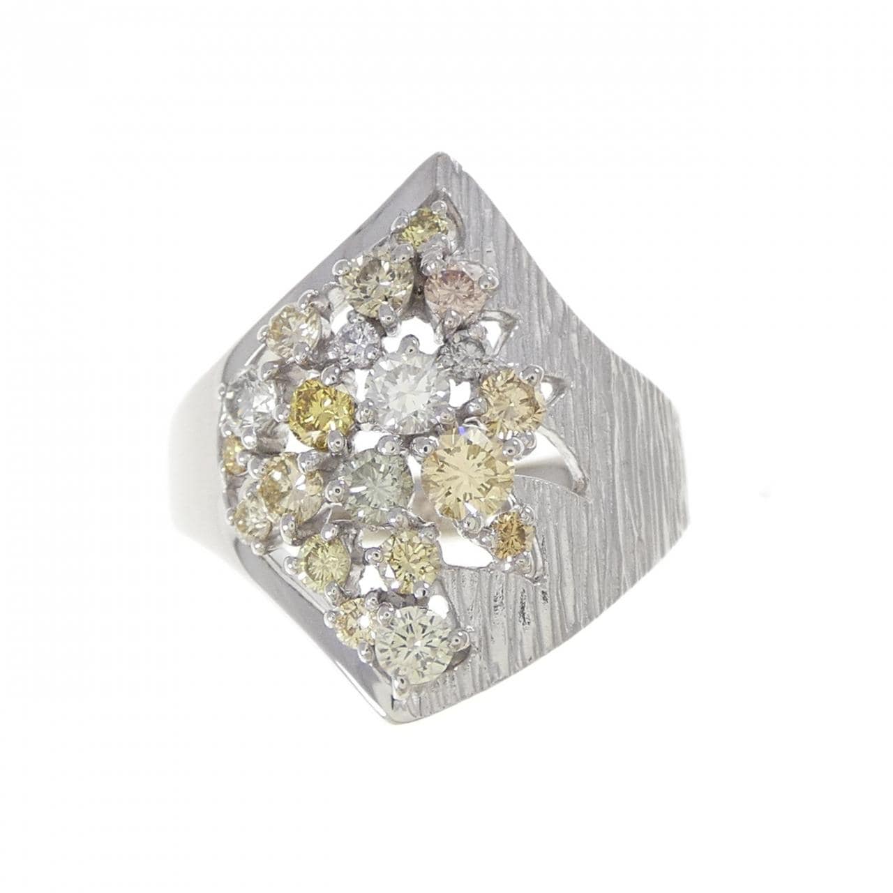 PT900 ダイヤモンド リング 0.91CT