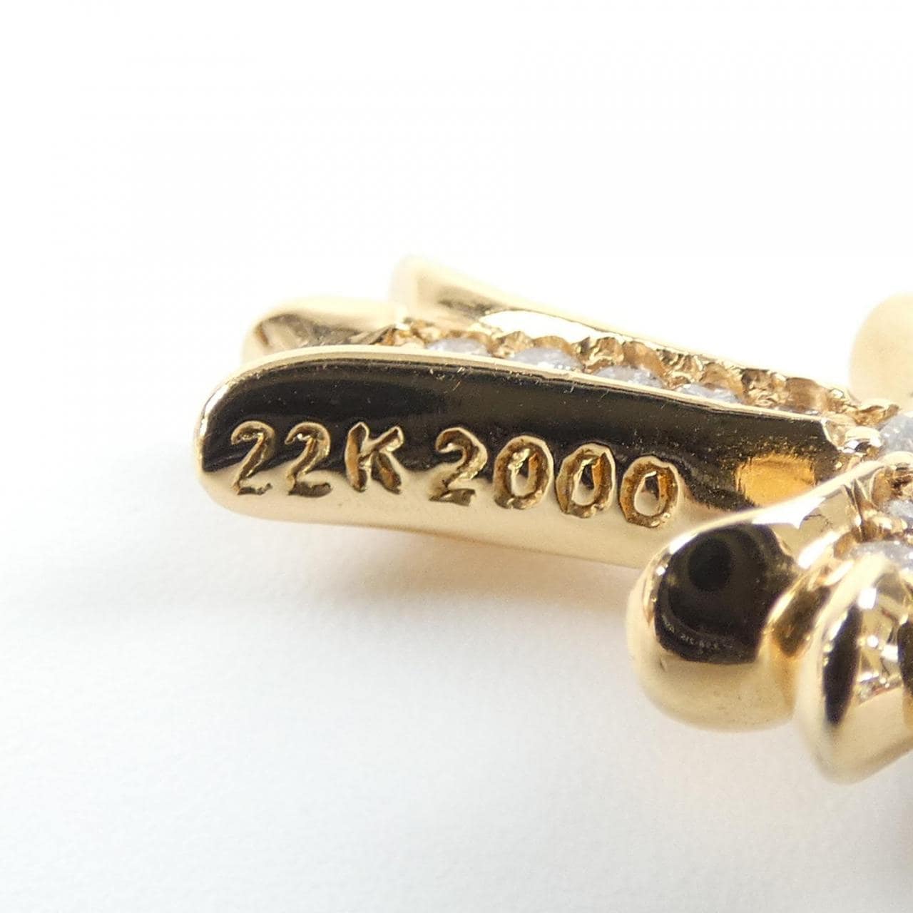 クロムハーツ CHROME HEARTS TINY CH CROSS F PAVE DMND　タイニーファットクロス 202033746GLDXXX011 ペンダント