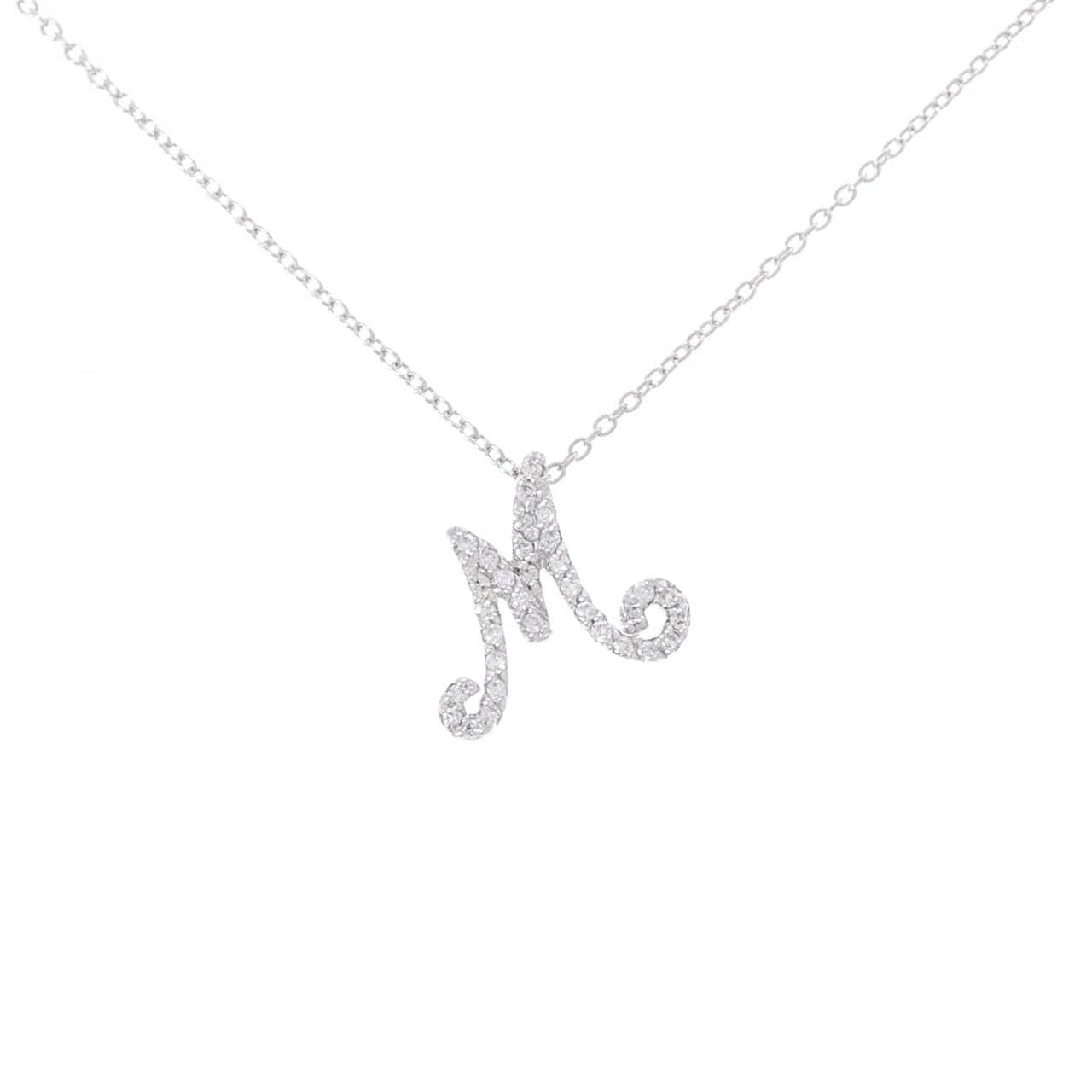 ポンテヴェキオ イニシャル ネックレス 0.16CT