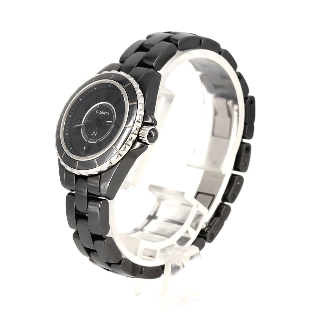 シャネル J12 インテンスブラック29mmセラミック H4196 セラミック クォーツ