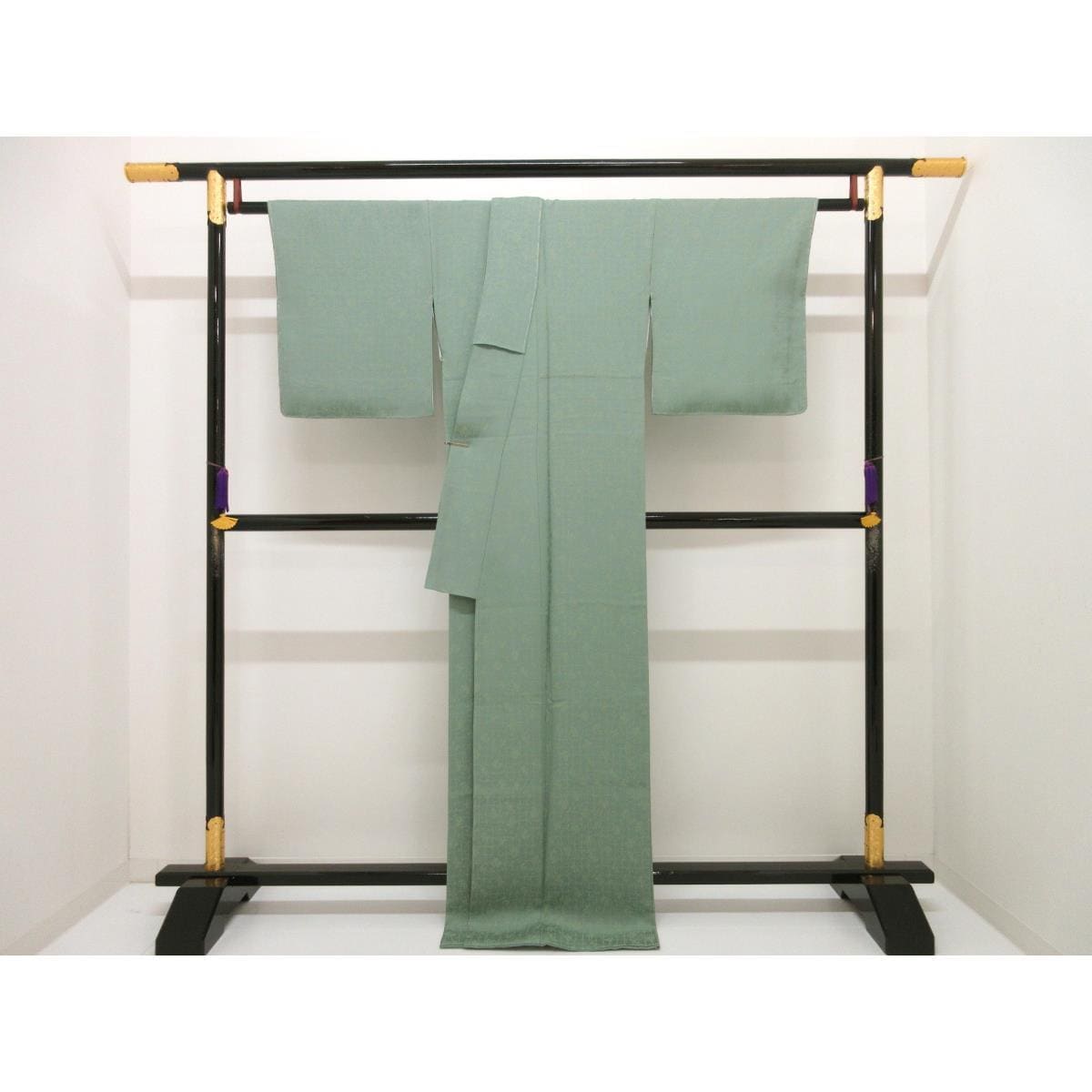 【未使用品】小紋　丸に片喰