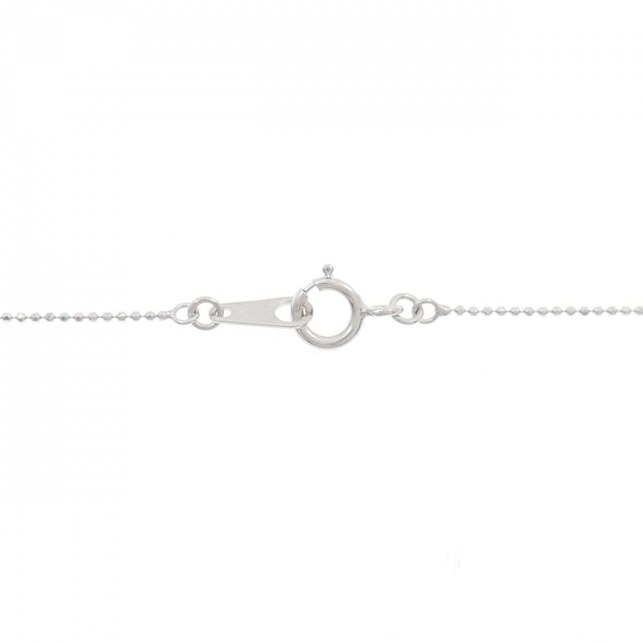 K14WG ダイヤモンド ネックレス 0.20CT