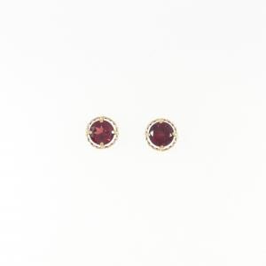 Garnet earrings/earrings