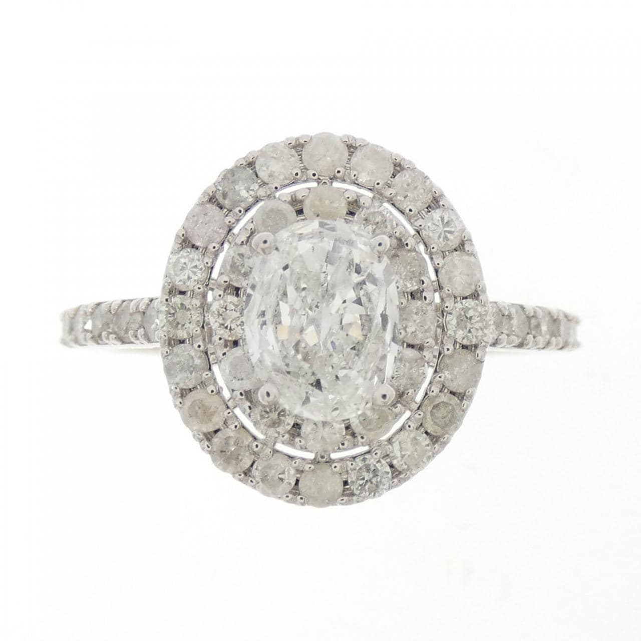 K18WG ダイヤモンド リング 0.51CT