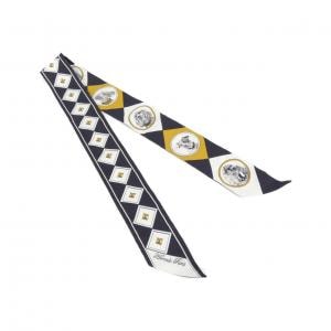 エルメス COLLIERS ET CHIENS ツイリー 063453S スカーフ