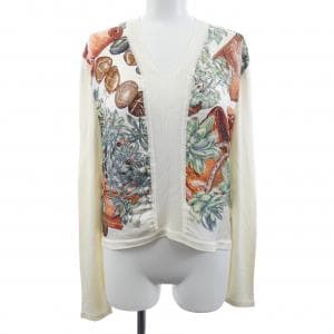 【ヴィンテージ】エルメス HERMES JARDIN SECRET ツイルレーヌ. ニット