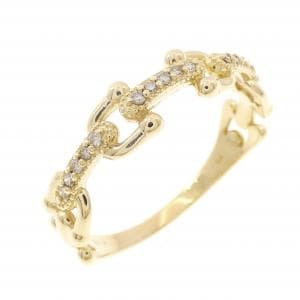 K18YG ダイヤモンド リング 0.10CT