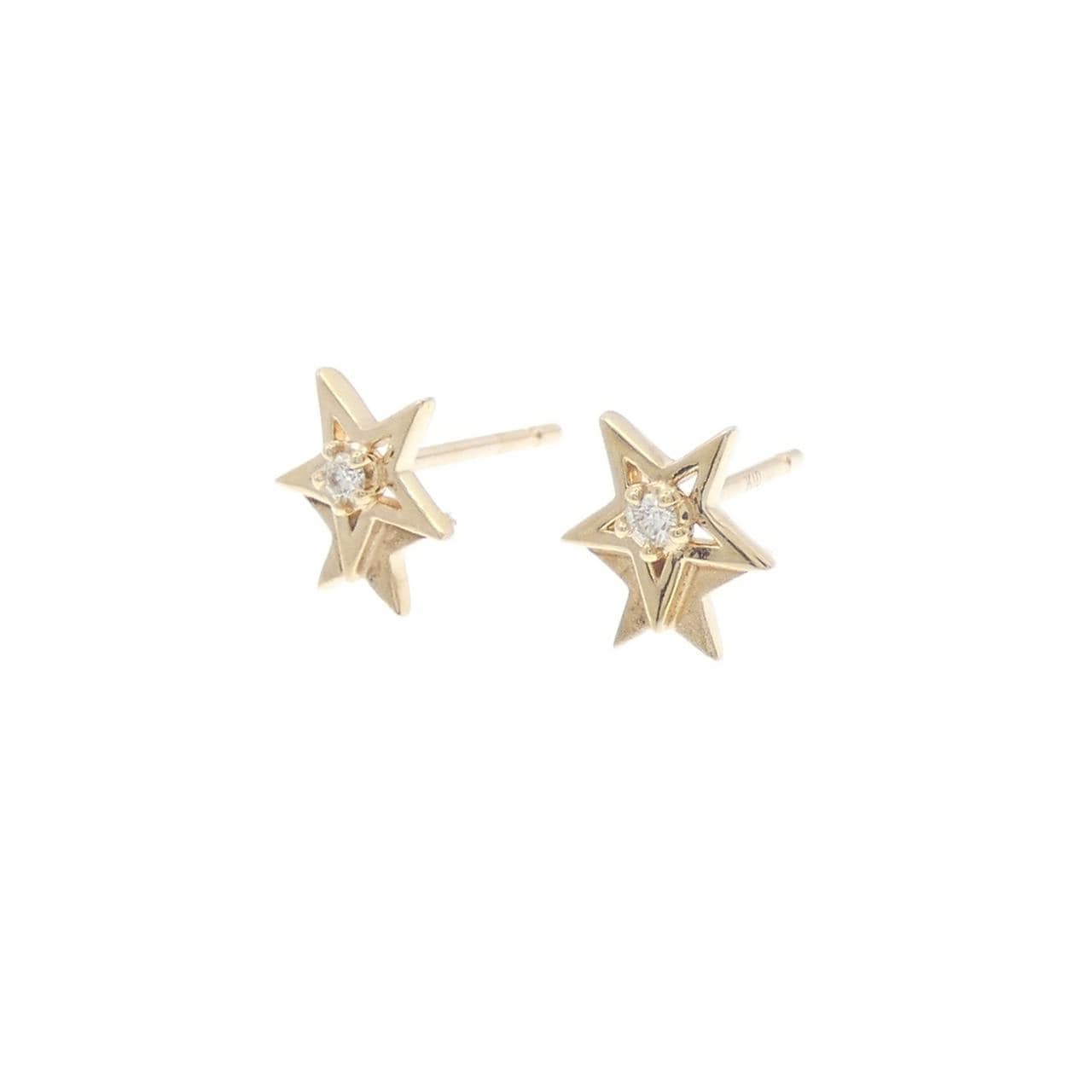 スタージュエリー ダイヤモンド ピアス 0.02CT