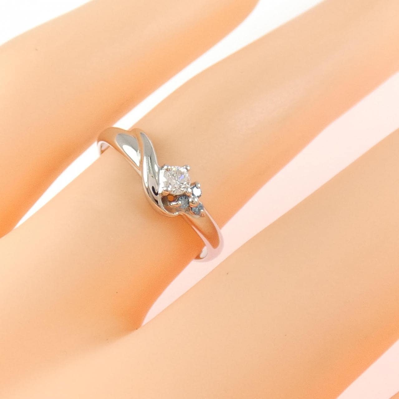 PT900 ダイヤモンド リング 0.09CT