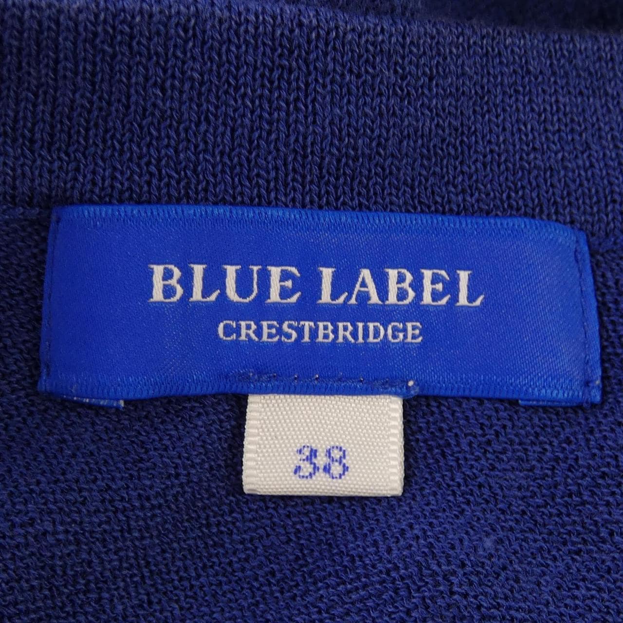 蓝色蕾丝吊带BLUE LABEL CRESTBRID针织衫