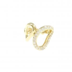 K18YG ダイヤモンド イヤーカフ 0.22CT 片耳