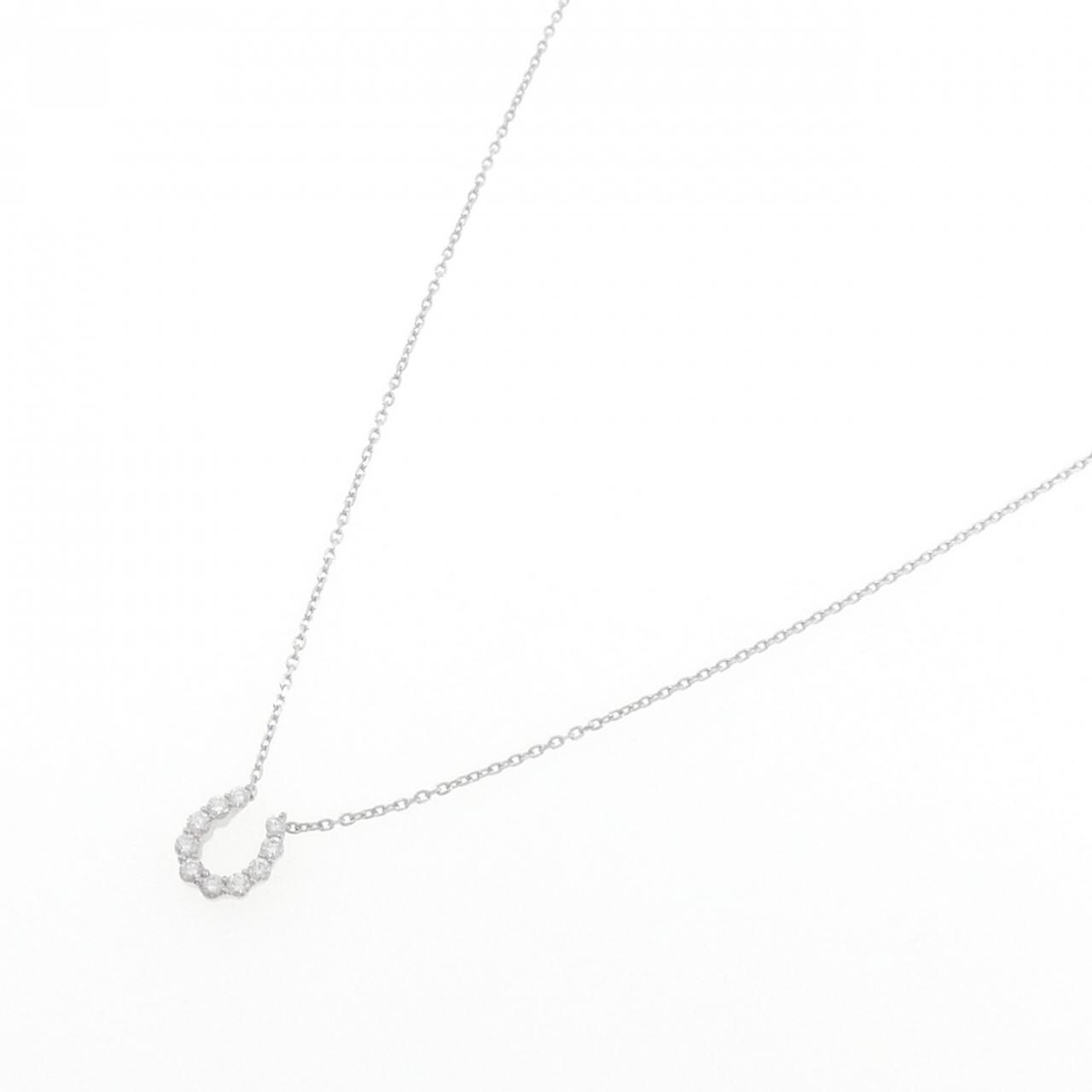 ヴァンドーム ダイヤモンド ネックレス 0.12CT