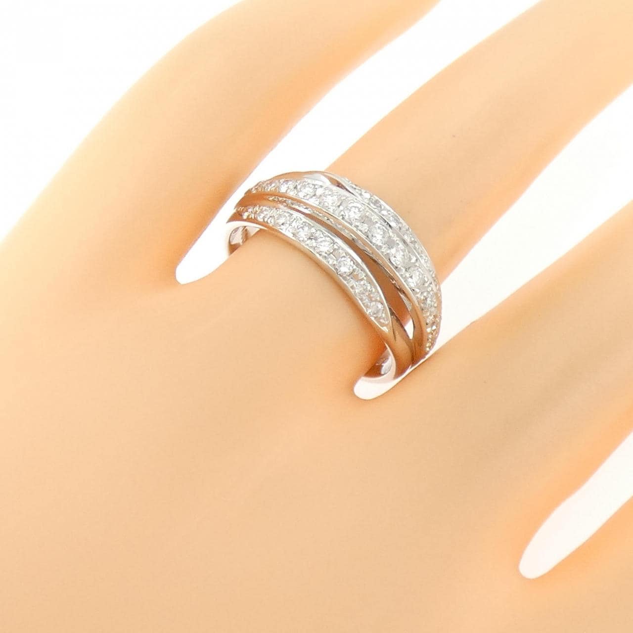 PT900 ダイヤモンド リング 0.50CT