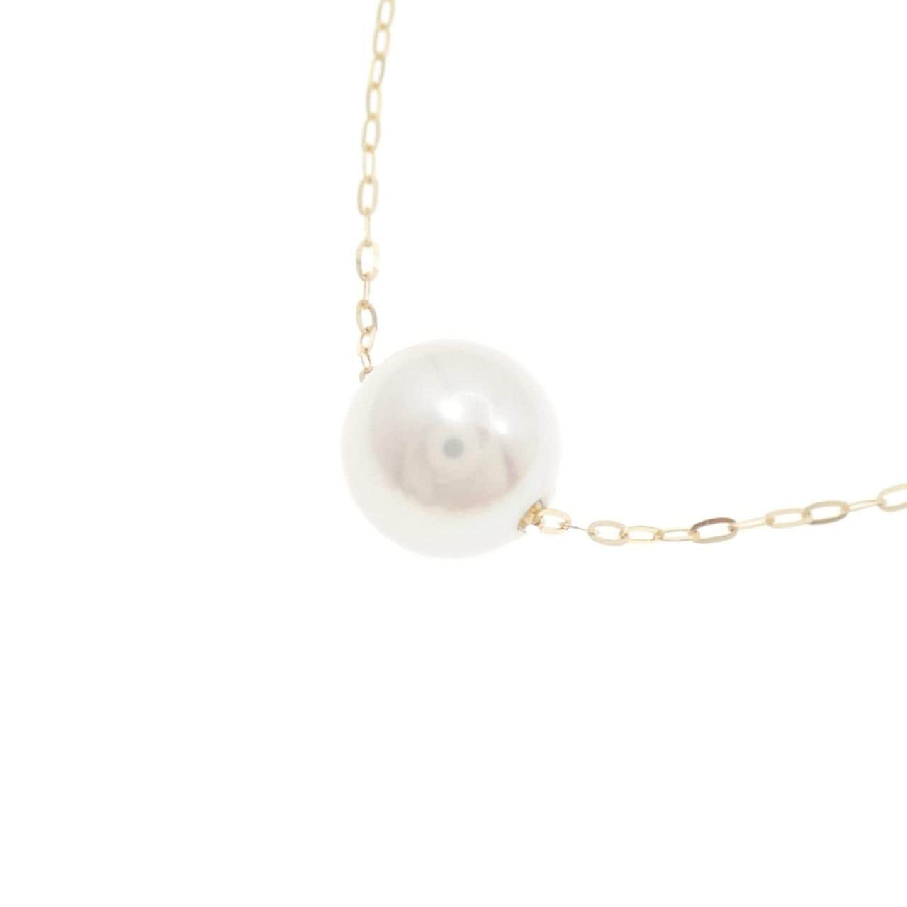 K18YG アコヤパール ネックレス 7.7mm